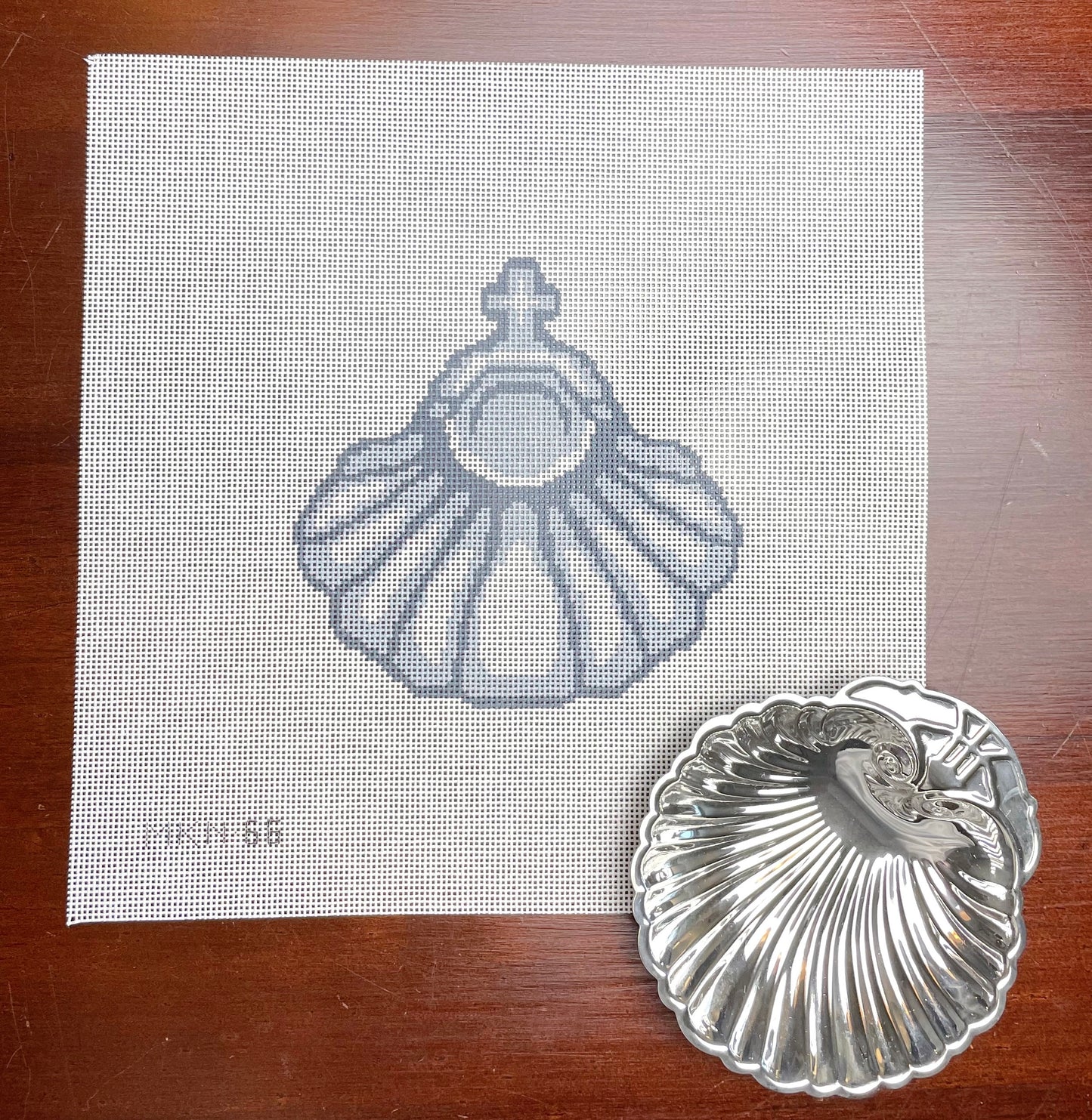 silver baptism shell