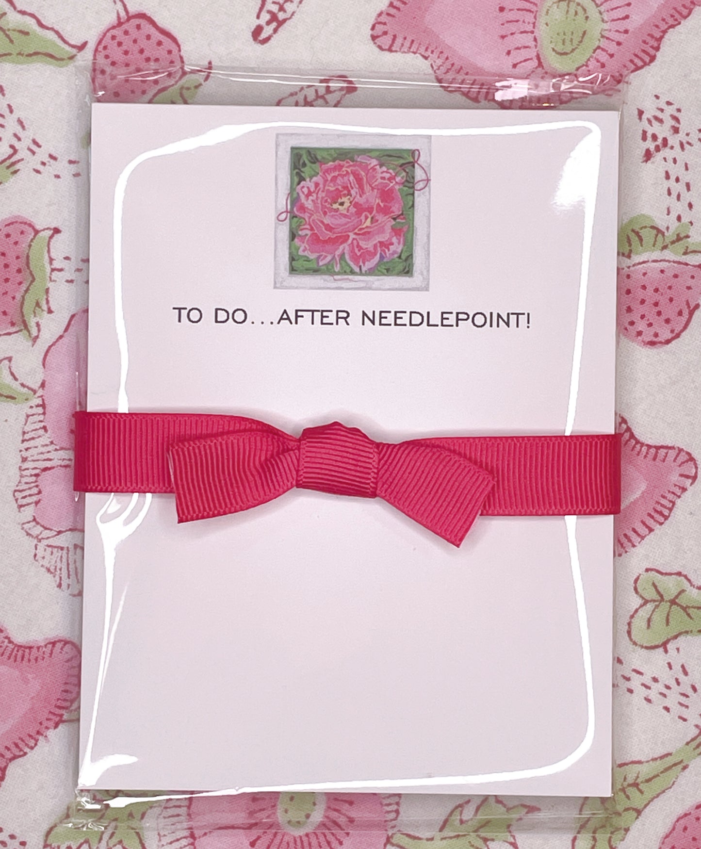 To Do After Needlepoint Mini Notepad