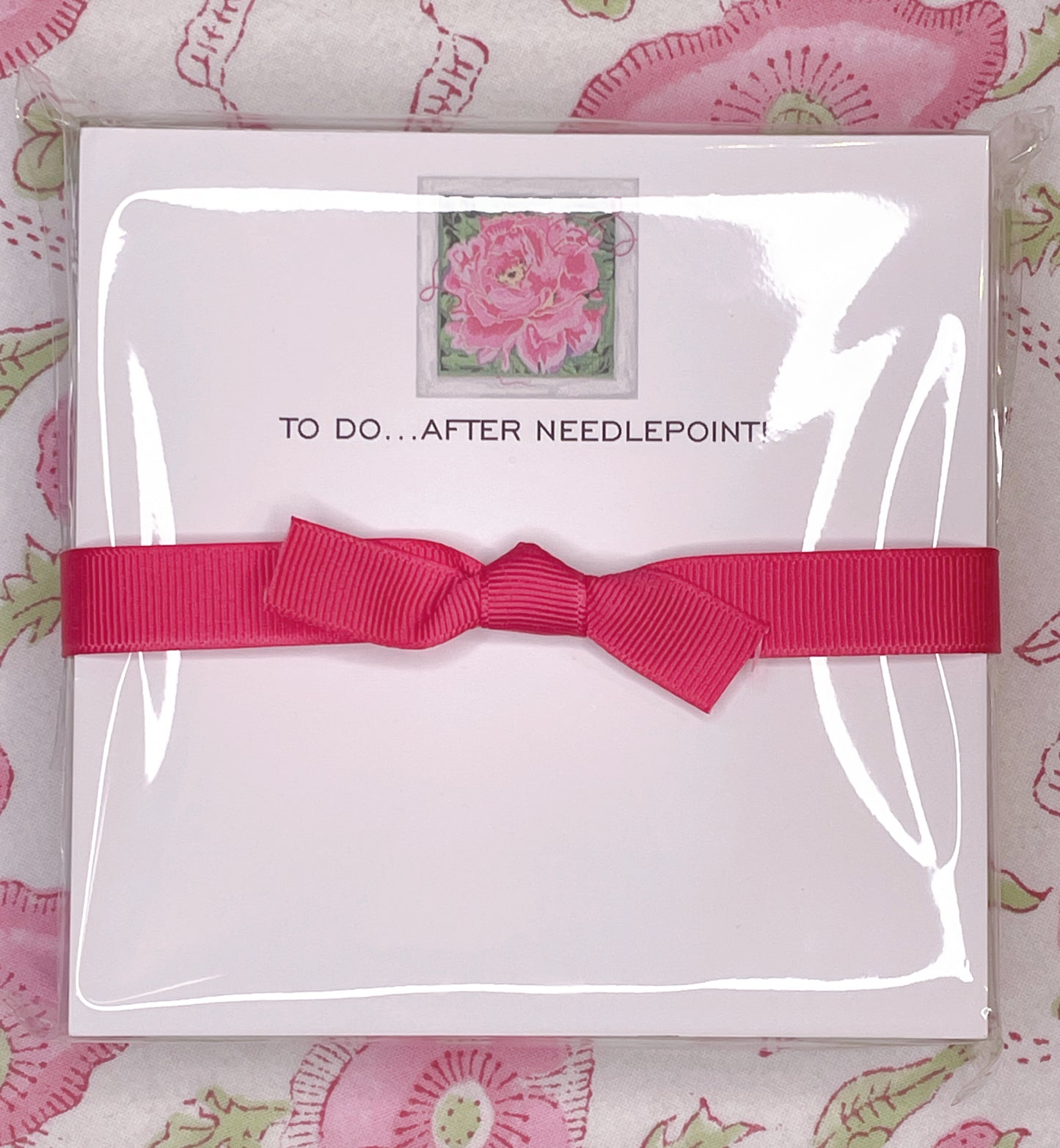 To Do After Needlepoint Chubbie Notepad