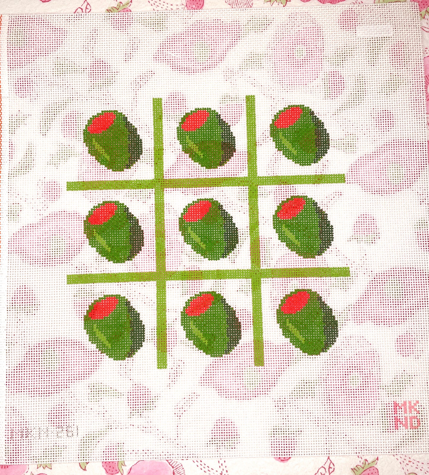 olive tic tac toe