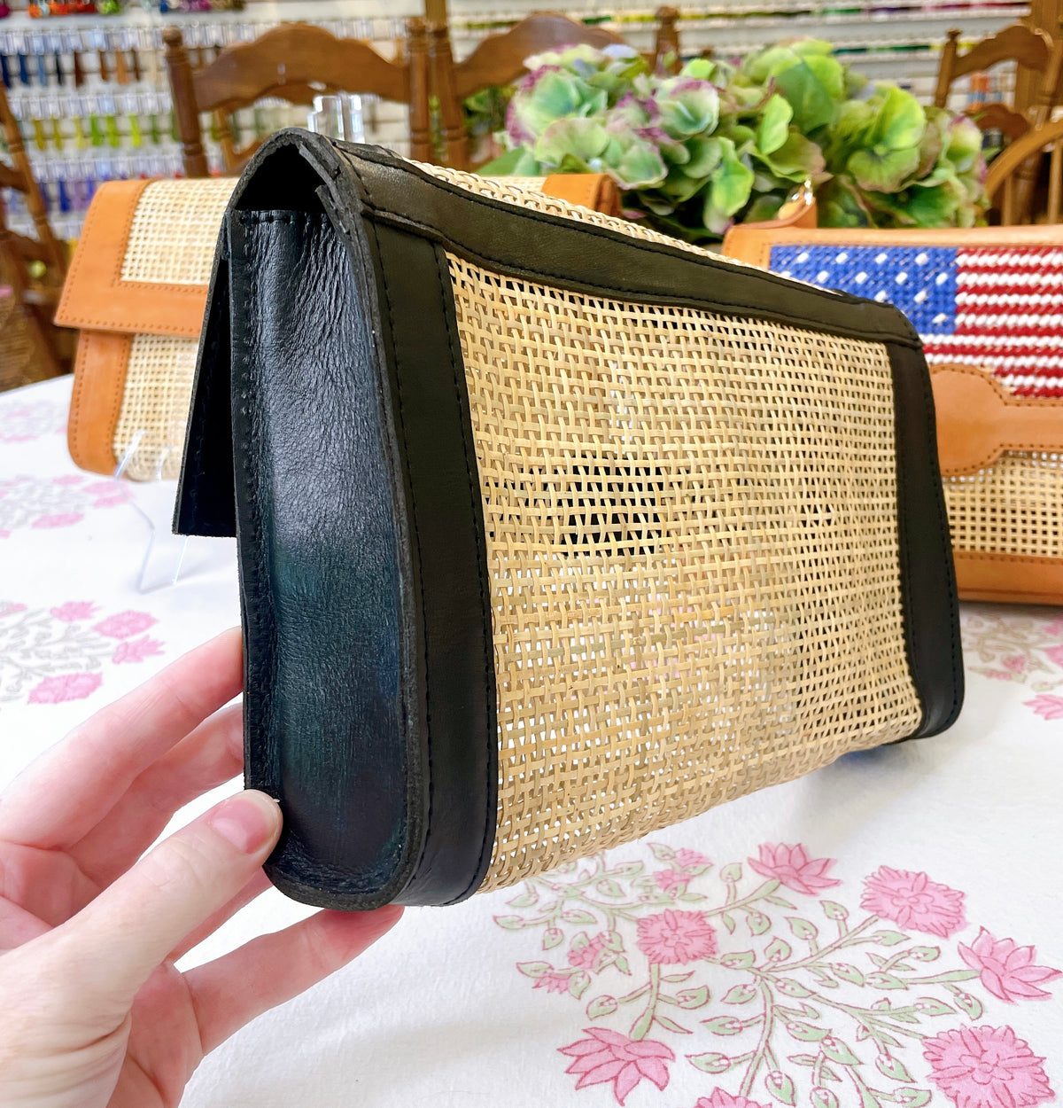 Rattan Clutch