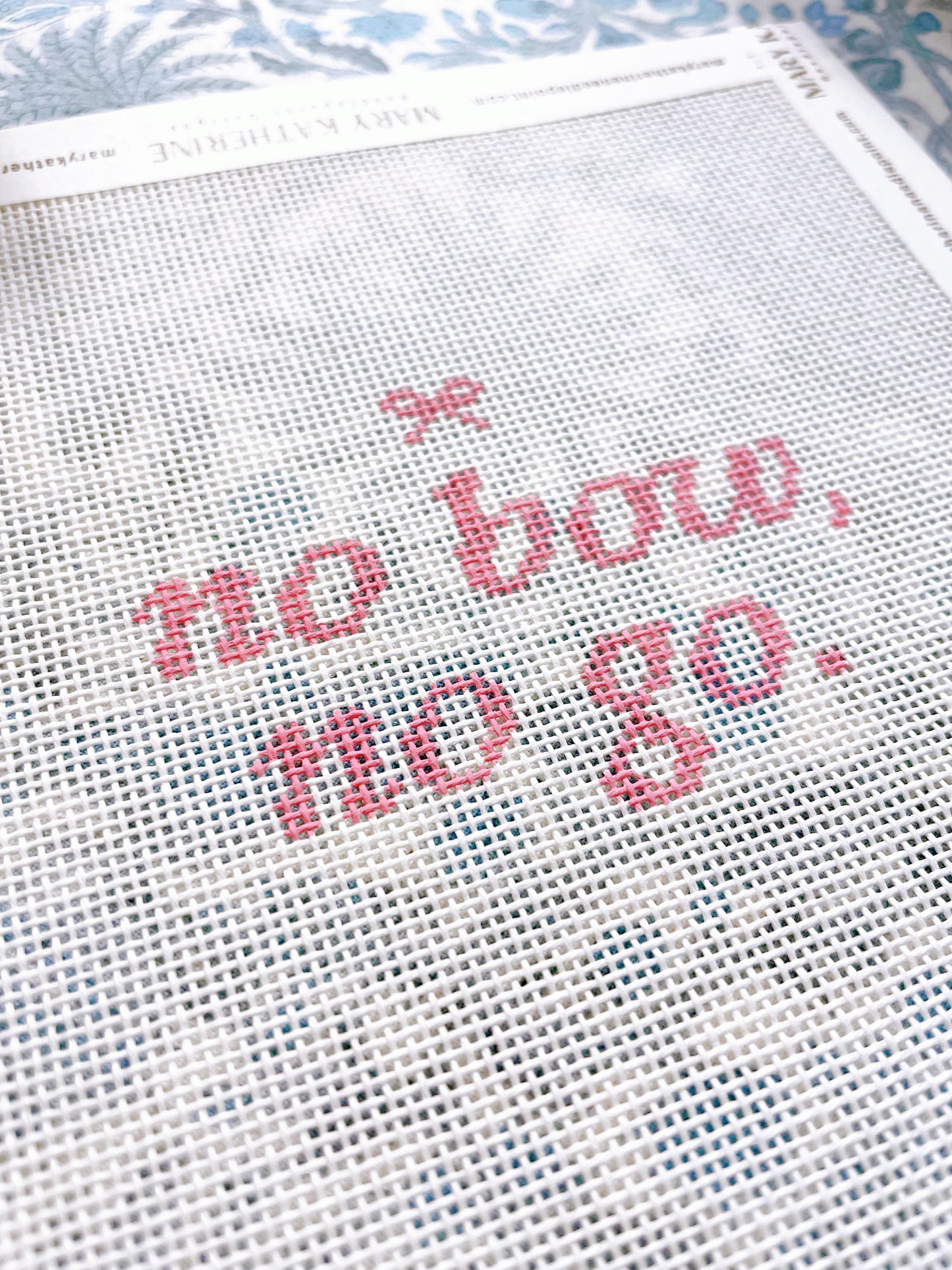 Pre-Order: no bow, no go - 18 mesh