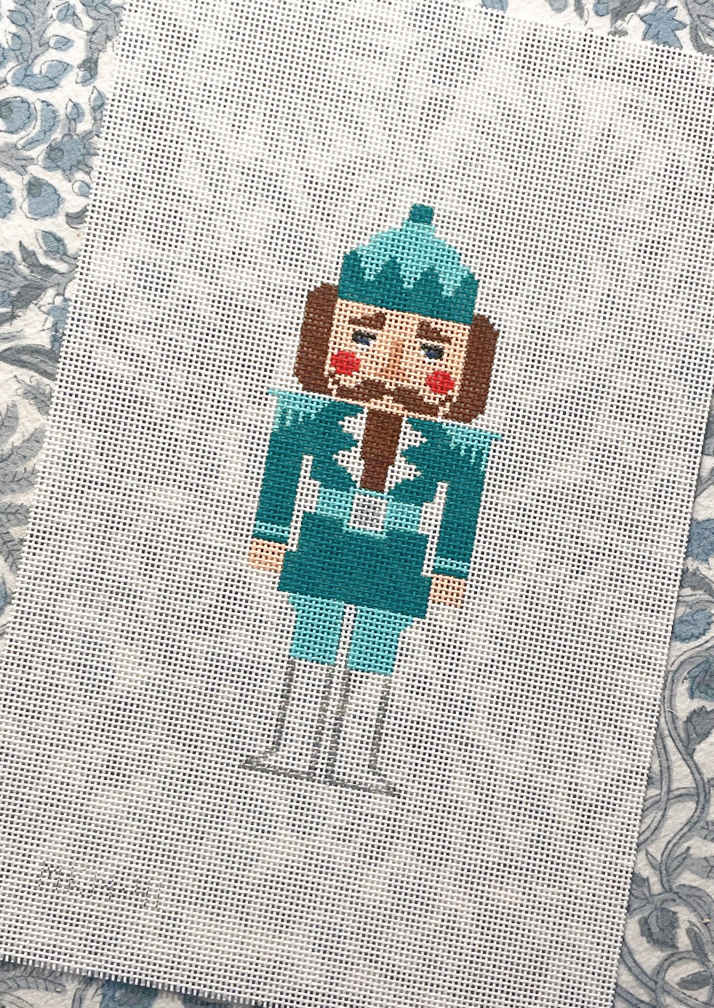 teal nutcracker