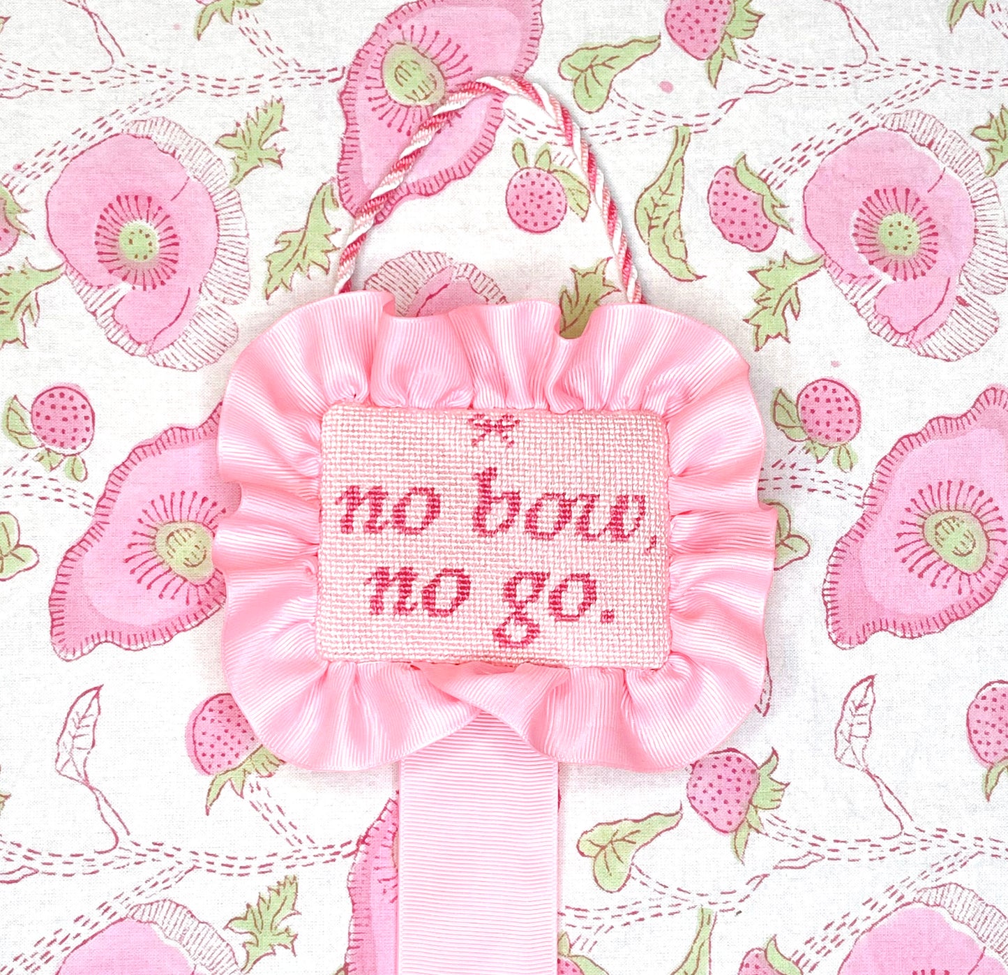 Pre-Order: no bow, no go - 18 mesh