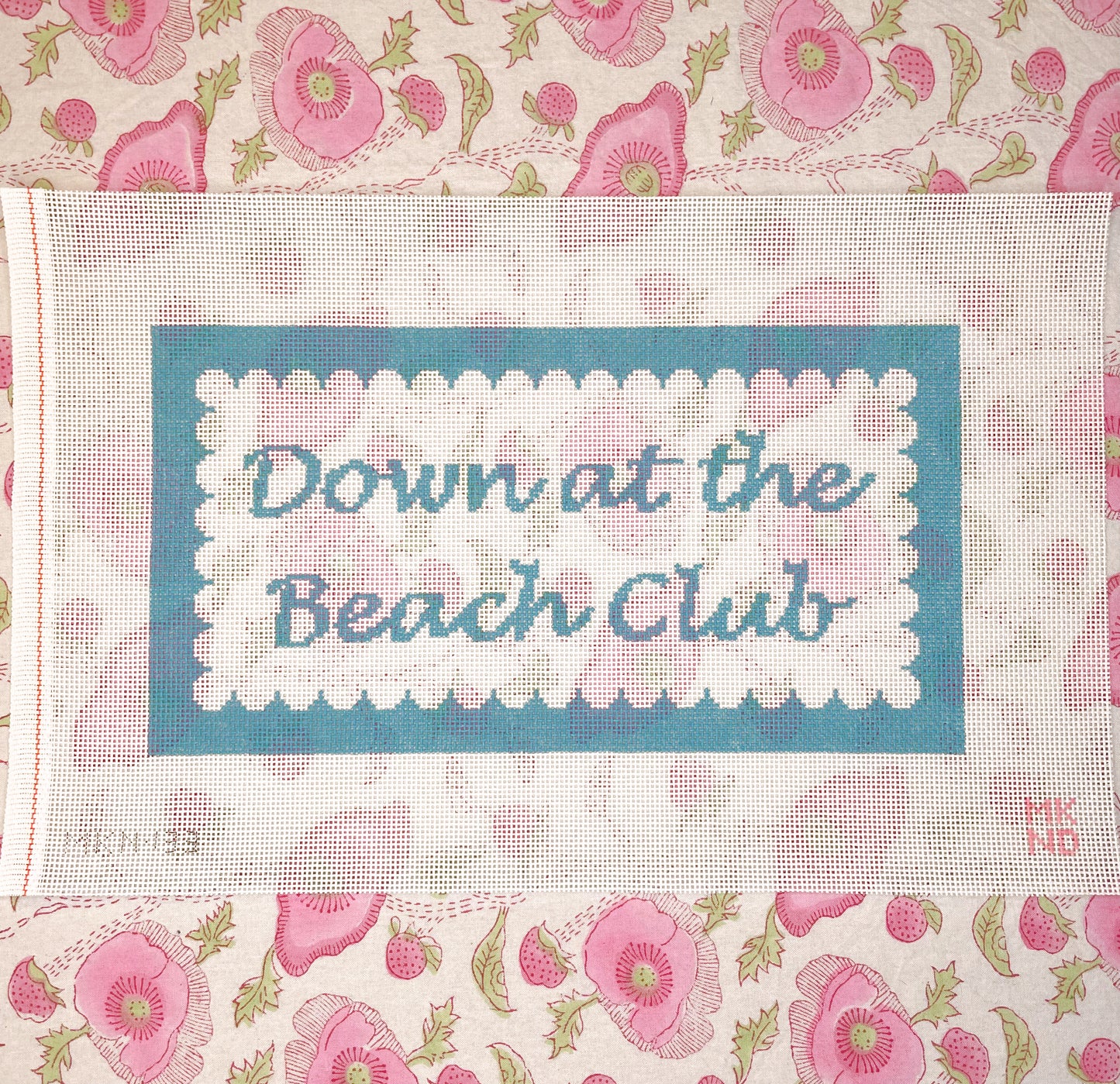 down at the beach club
