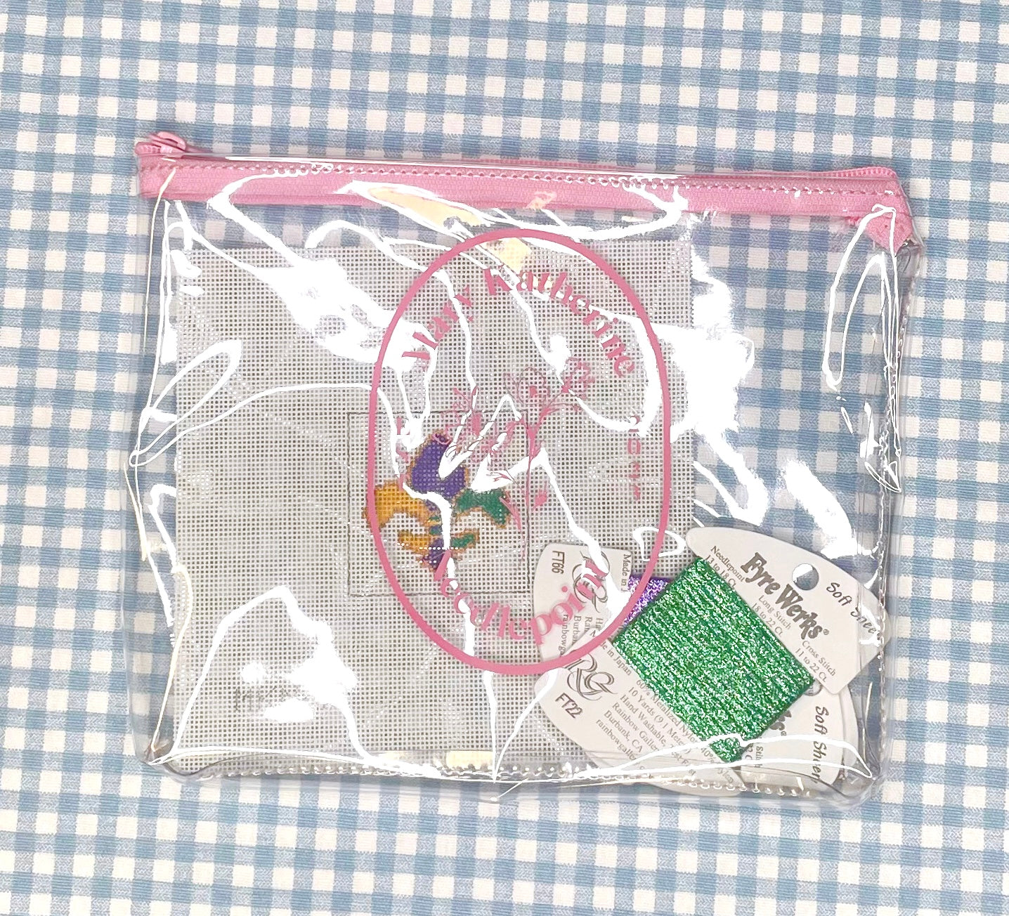 MKND pink project bag