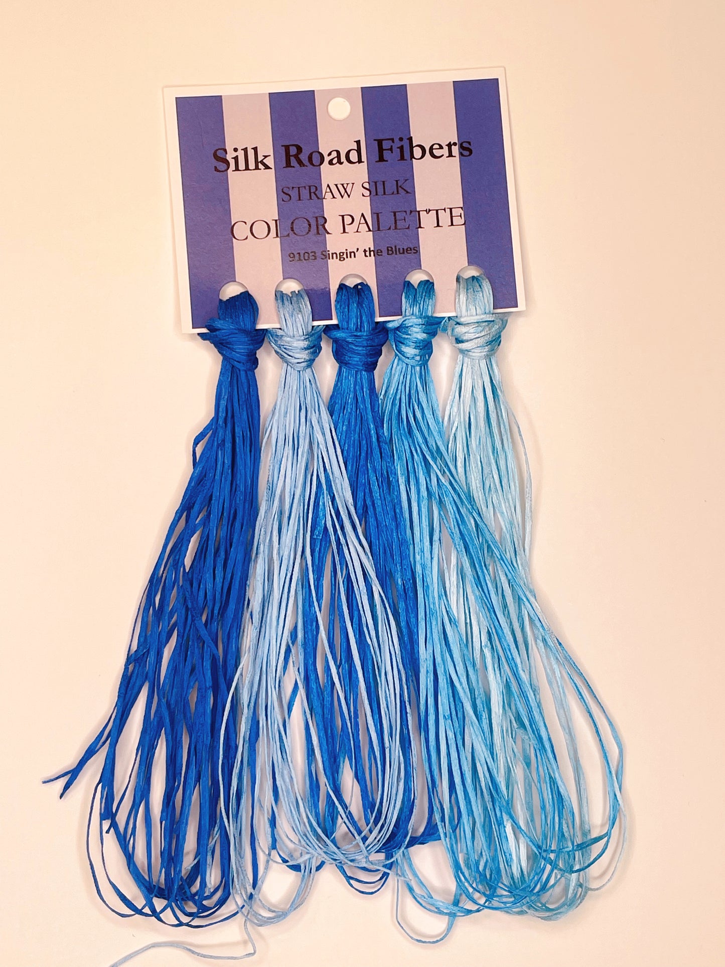 Silk Road Fibers Palette - Singin' the Blues