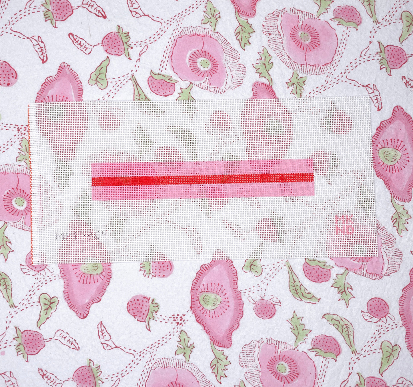 pink w/ red key fob