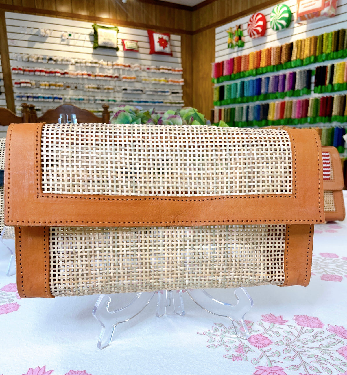 Rattan Clutch