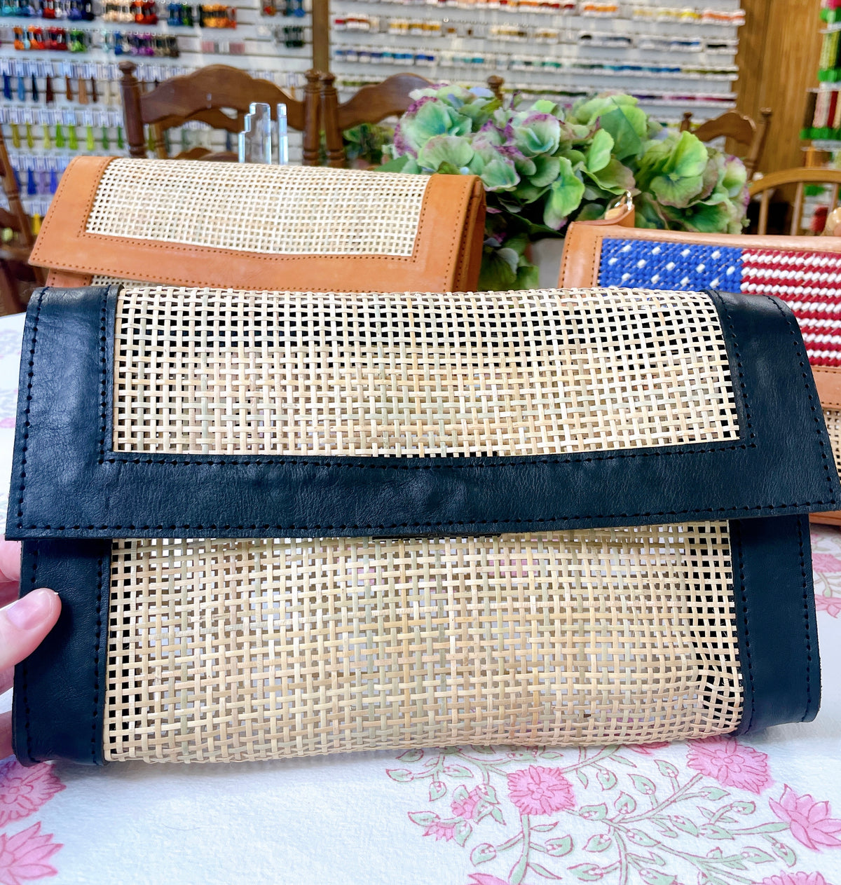 Rattan Clutch