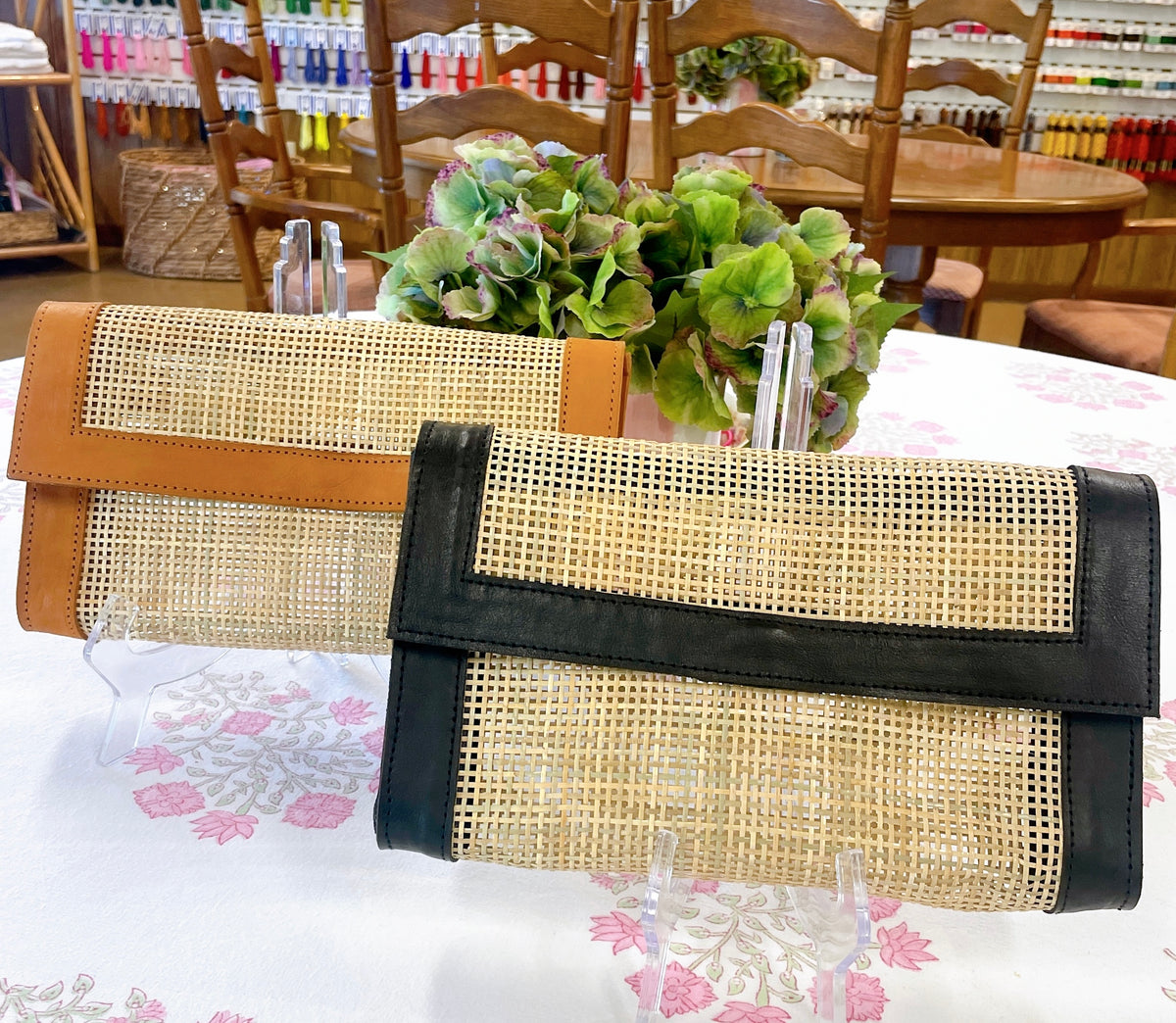 Rattan Clutch