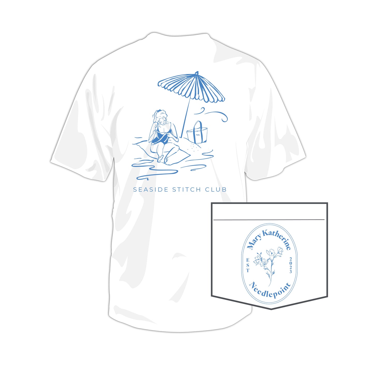 Seaside Stitch Club Tee