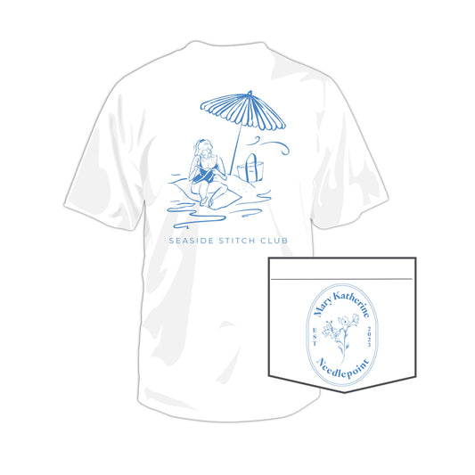 Seaside Stitch Club Tee Presale