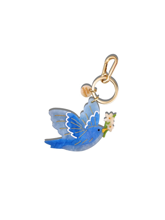Bluebird Bag Charm