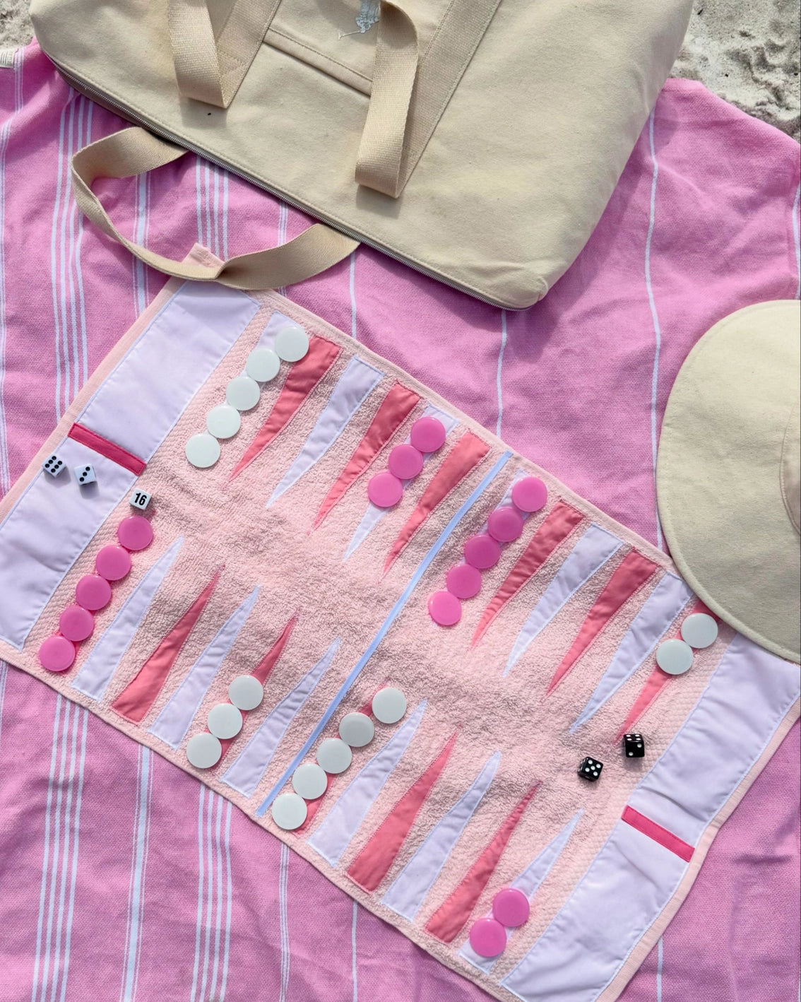 Outdoor/Travel Backgammon Set